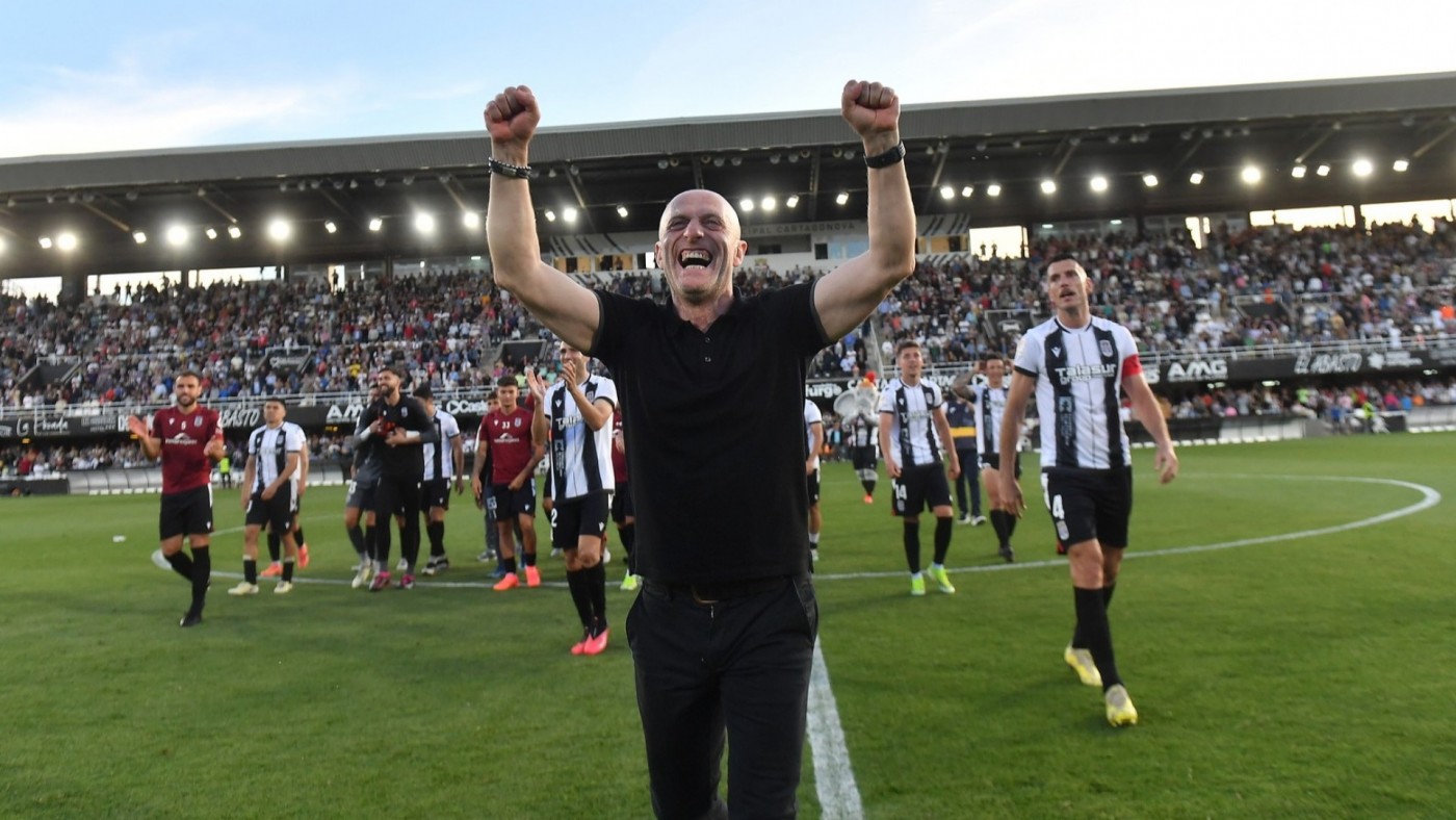 Calero: "Mi Cartagena quedará como historia de Segunda División"