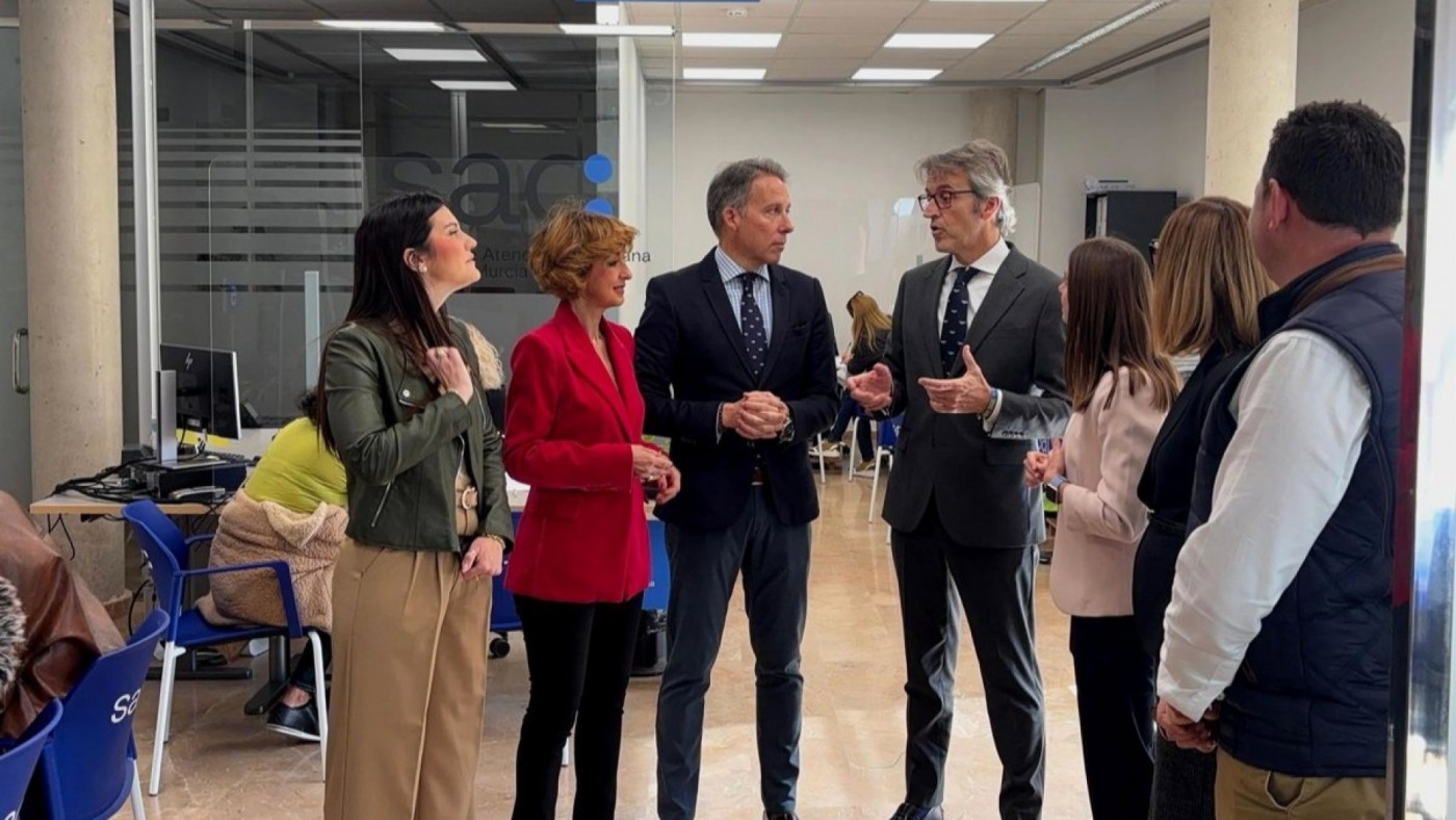 Las oficinas del Servicio de Atención Ciudadana de Lorca se renuevan para mejorar accesibilidad y atención