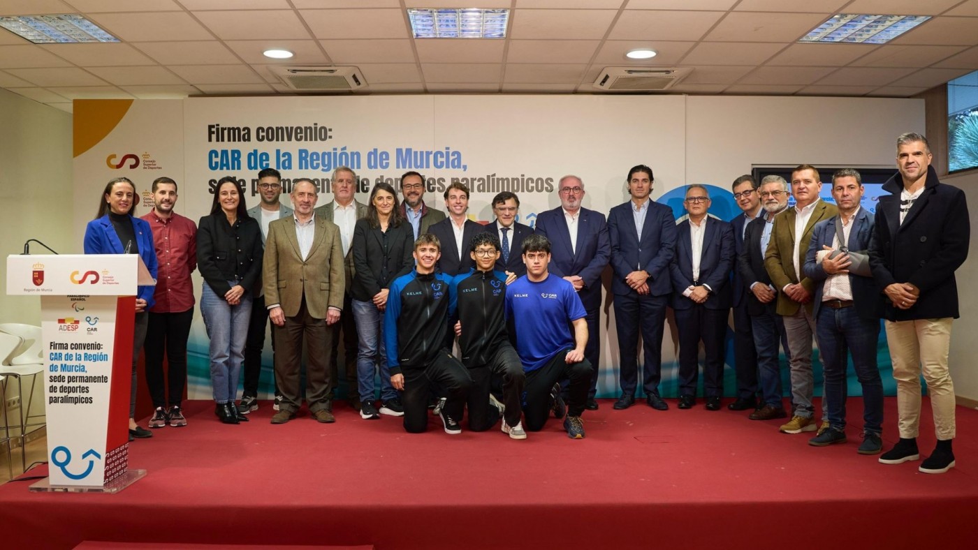 El CAR de la Región de Murcia, sede permanente del deporte paralímpico