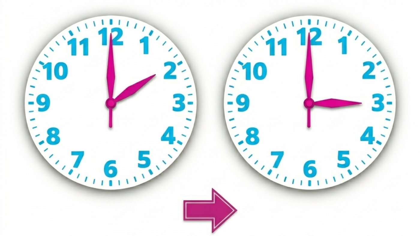 Primer día del horario de verano, una hora menos de sueño