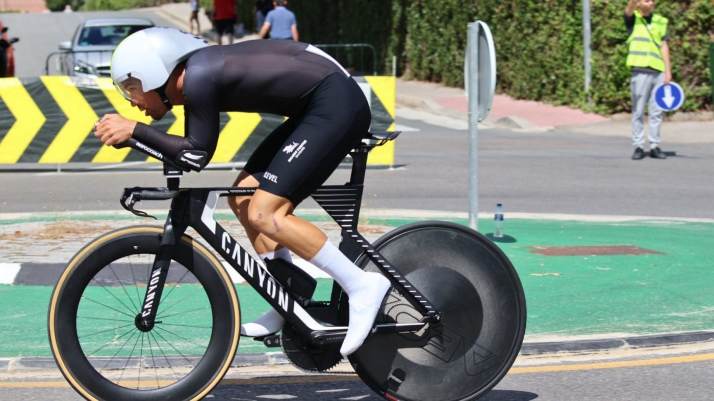 Eloy Teruel, campeón de España élite de contrarreloj