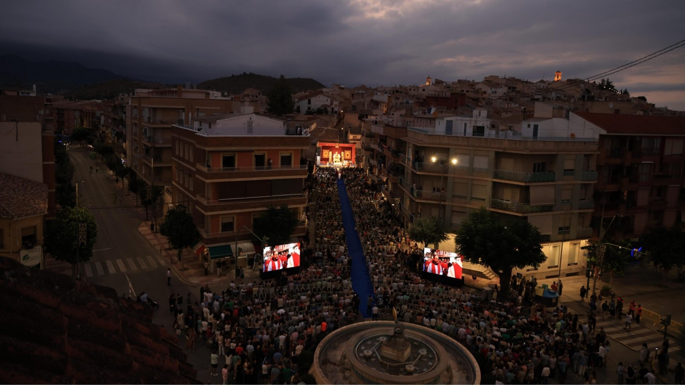 Cehegín inicia su Año Jubilar con una ceremonia multitudinaria 