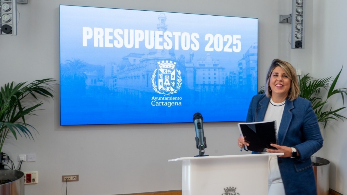 Presupuesto de récord en el Ayuntamiento de Cartagena el próximo año