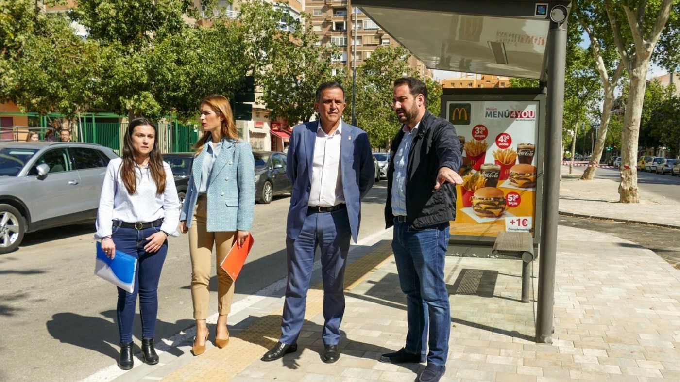 La mediana de la avenida de La Fama será de uso exclusivamente peatonal gracias a los proyectos de movilidad