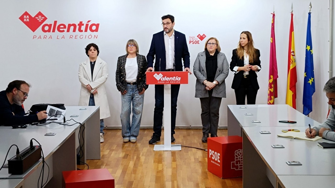 El PSOE denuncia que el PP no ha construido una sola vivienda social en 30 años en Murcia
