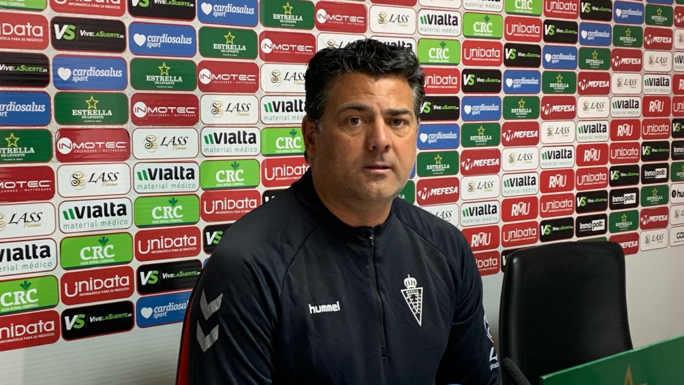 Julio Algar: "hay que asegurar la permanencia de verdad, porque en el fútbol pasan muchísimas cosas"