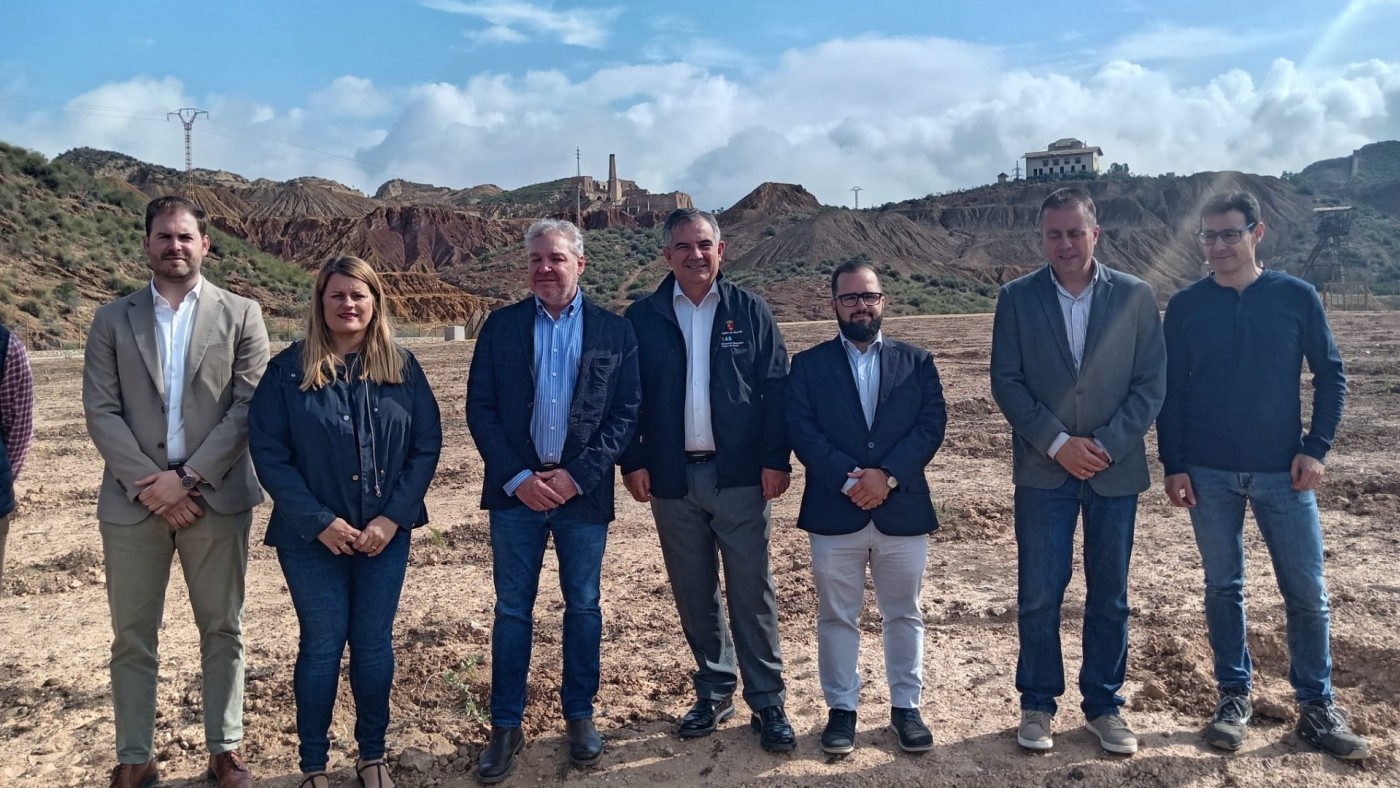 Finaliza la restauración del depósito de San Cristóbal en Mazarrón para frenar la contaminación por metales pesados