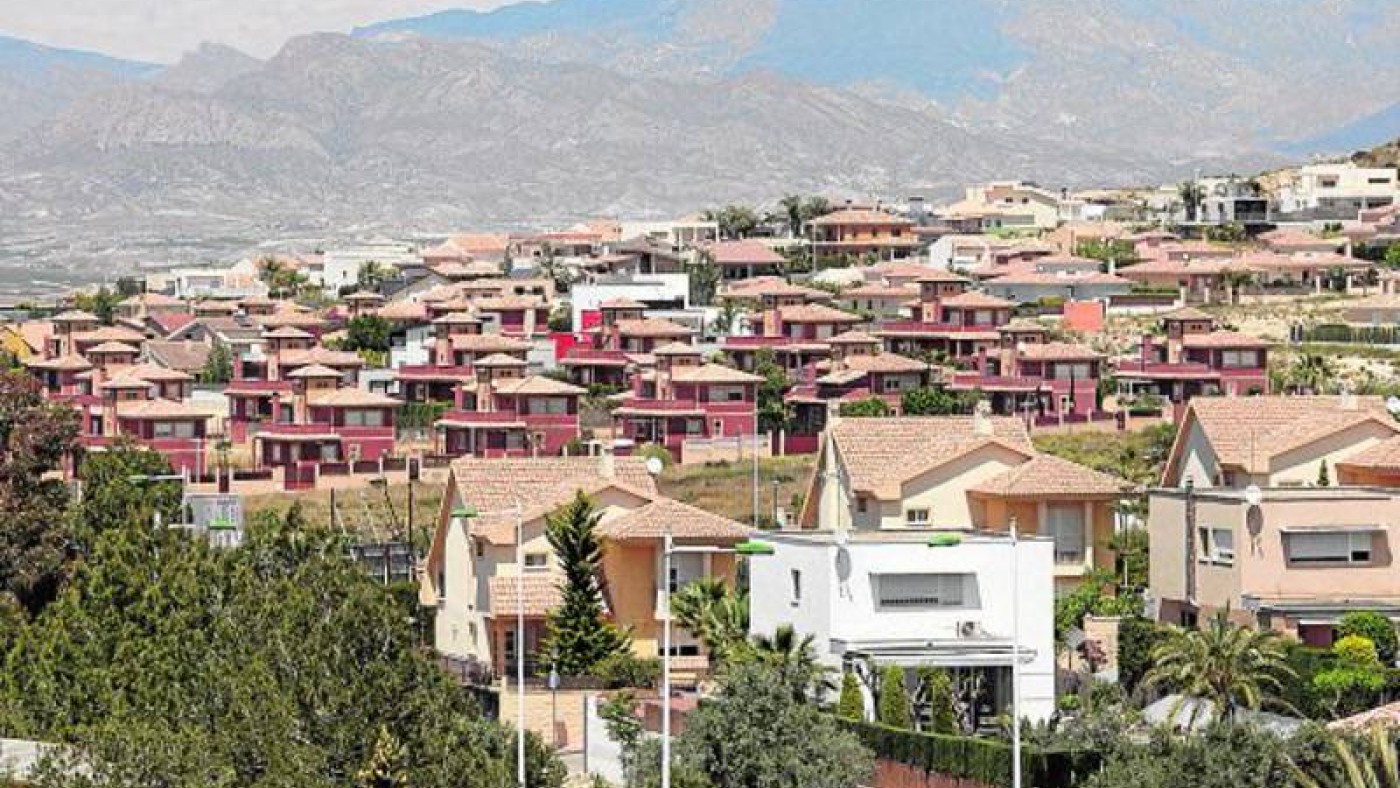 Panorámica de la urbanización de La Alcayna