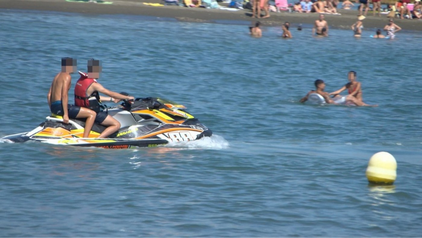 Los colectivos en defensa del Mar Menor valoran positivamente la campaña de Capitanía Marítima sobre motos acuáticas 