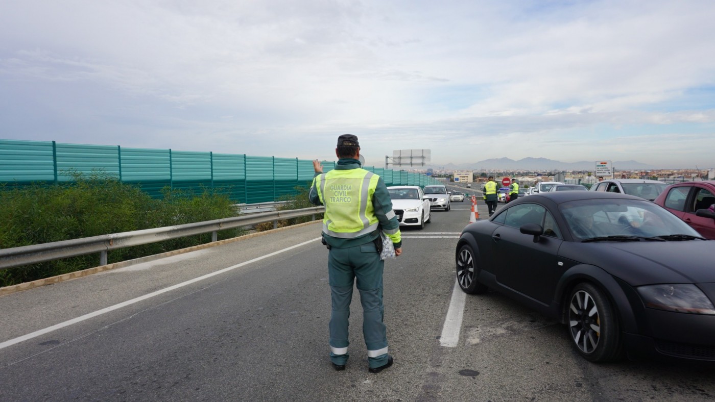 Se esperan más de 1 millón de vehículos estas navidades en la Región de Murcia