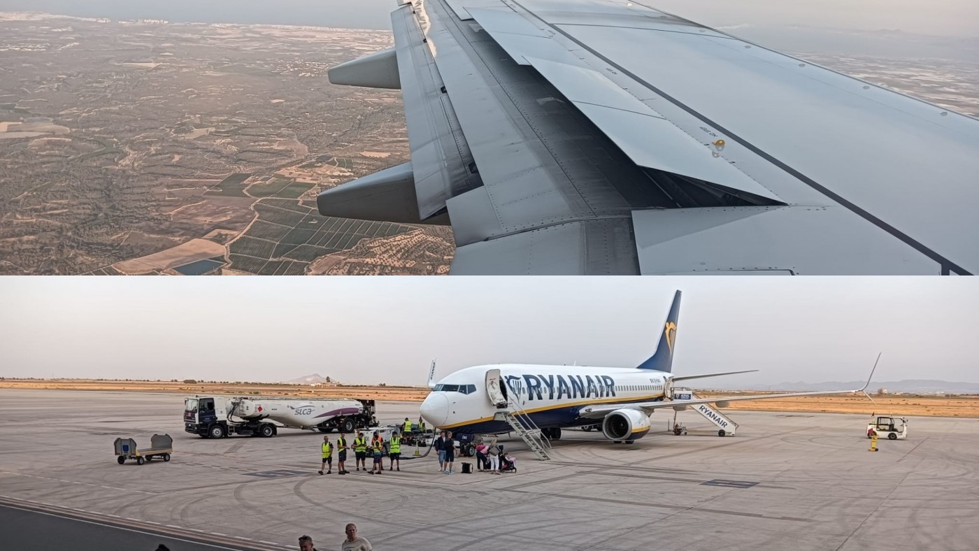 Incidente en el Aeropuerto Internacional de la Región de Murcia