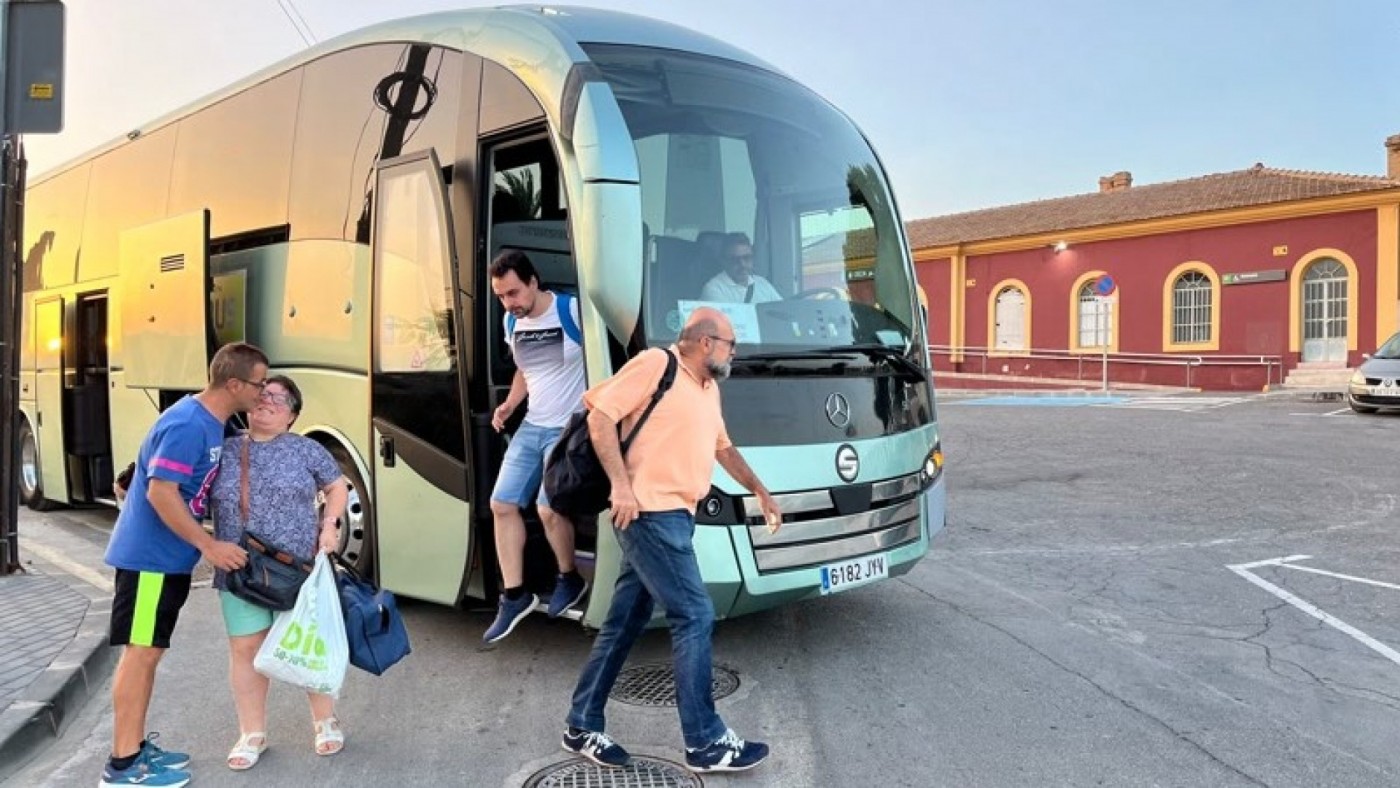 De Cartagena a Madrid en autobús y tren