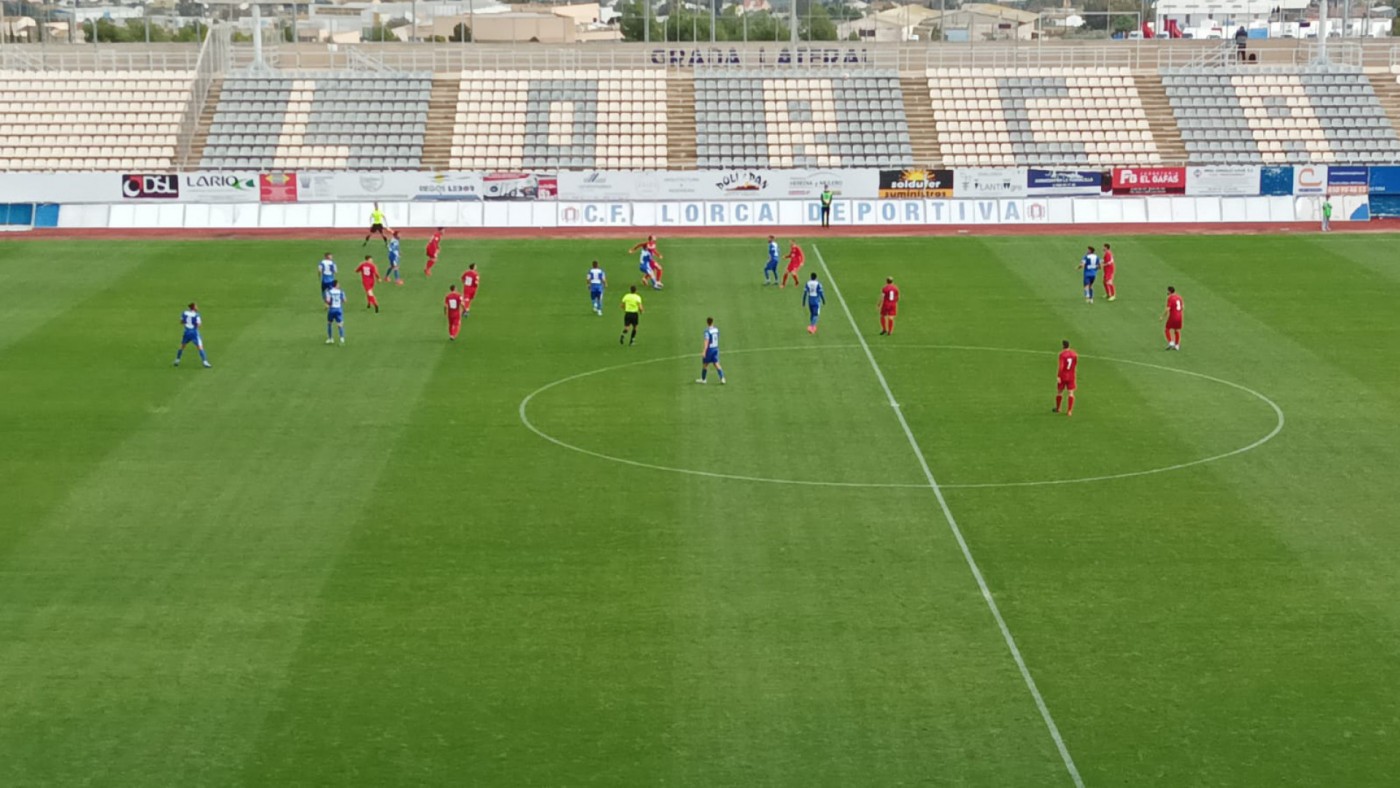El Lorca Deportiva demuestra su superioridad ante la Minera (4-1)
