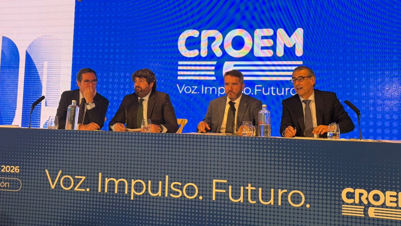 Los empresarios murcianos exigen menos trabas y presupuestos en la Asamblea anual de CROEM