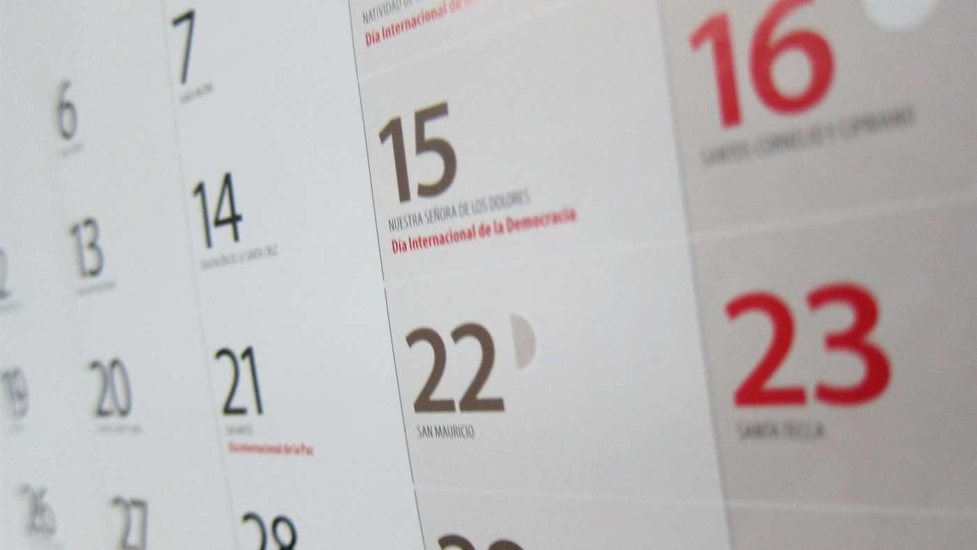 Publicado el calendario laboral de 2023: habrá 12 festivos nacionales