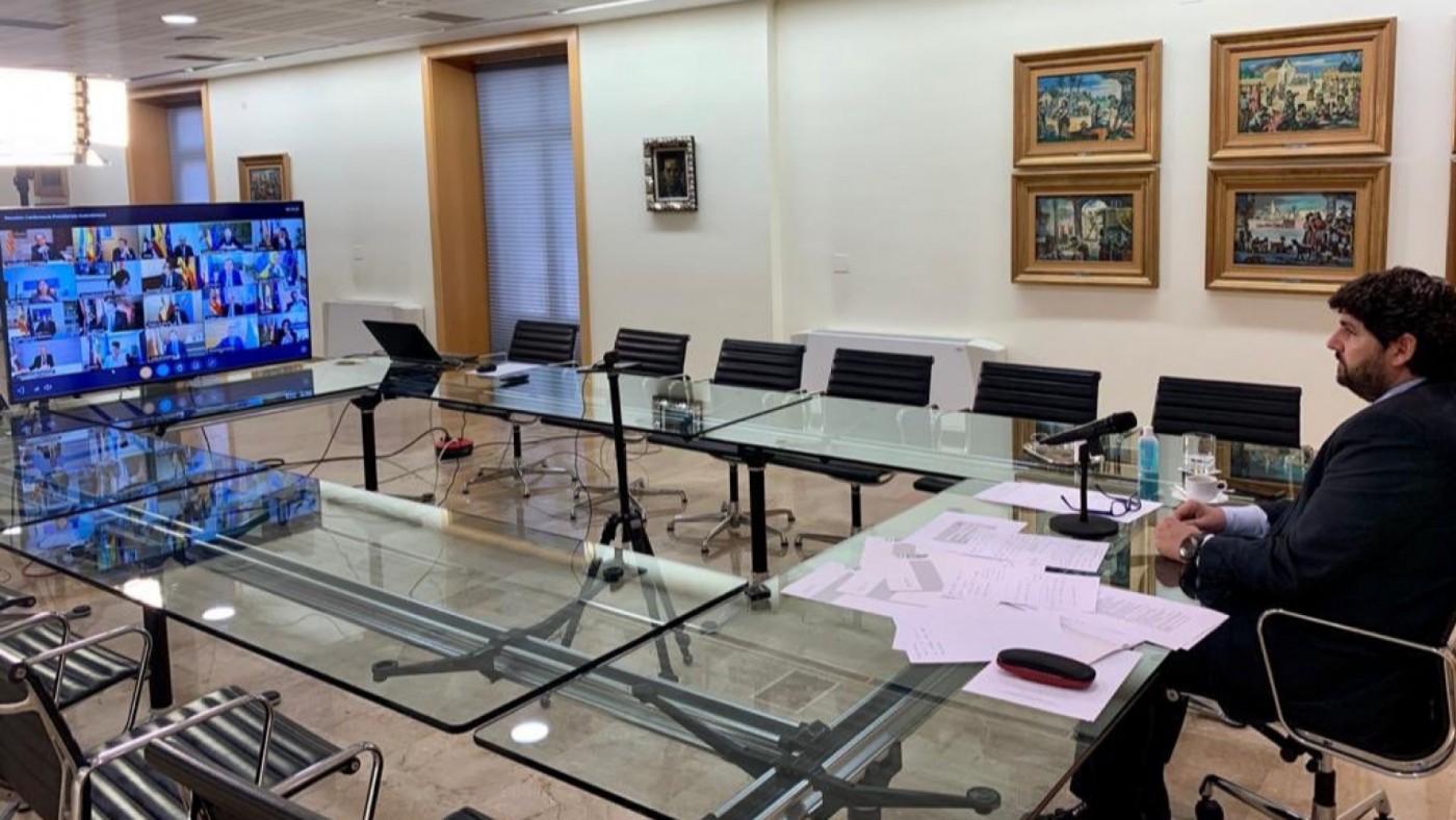 Videoconferencia con los presidentes autonómicos por el coronavirus