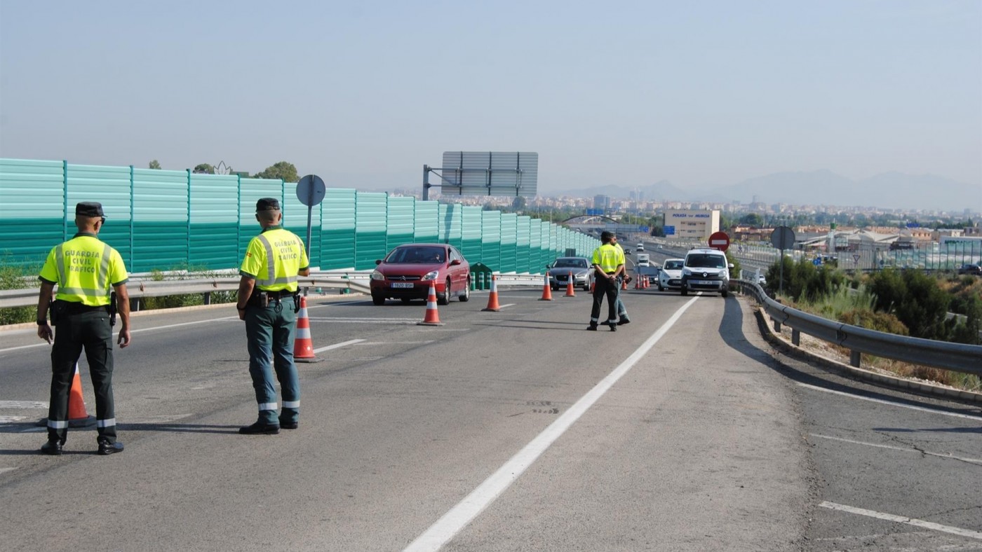 Tráfico prevé más de 250.000 desplazamientos por las carreteras de la Región durante la "Operación Retorno del Verano"
