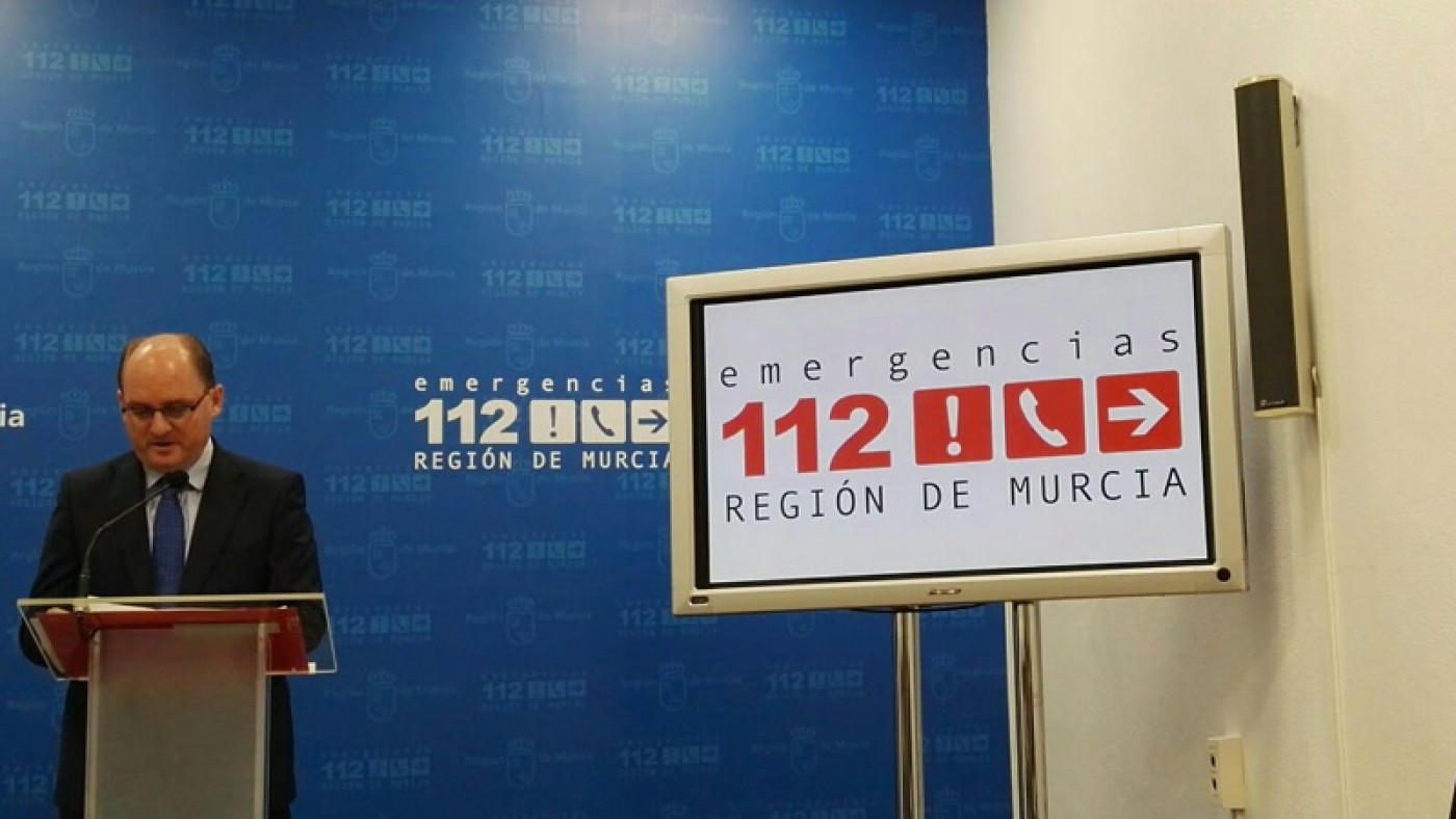 El director general de Seguridad Ciudadana y Emergencias en rueda de prensa del centro del 1-1-2