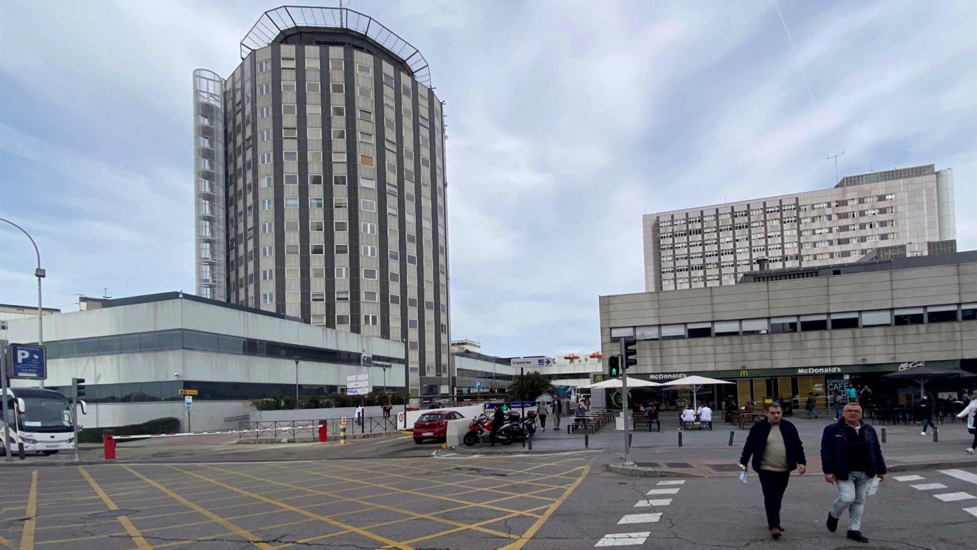 Exteriores del Hospital de La Paz en Madrid