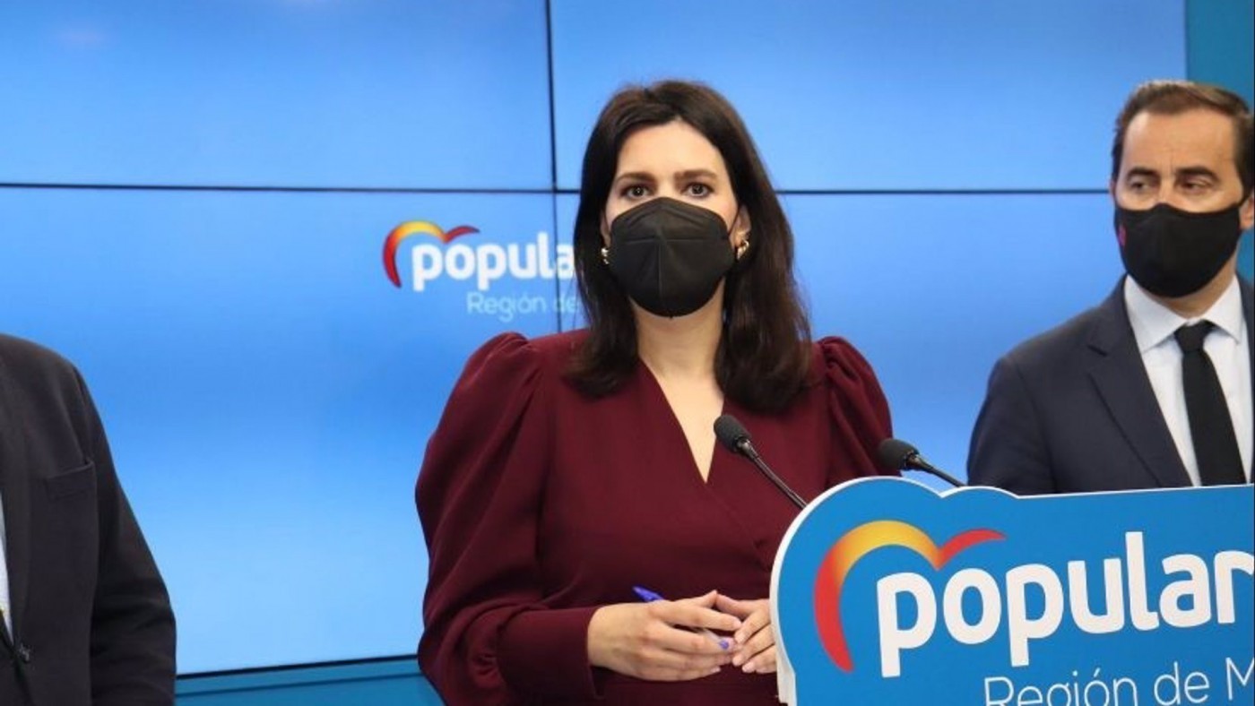 Miriam Guardiola, portavoz del PP de la Región de Murcia