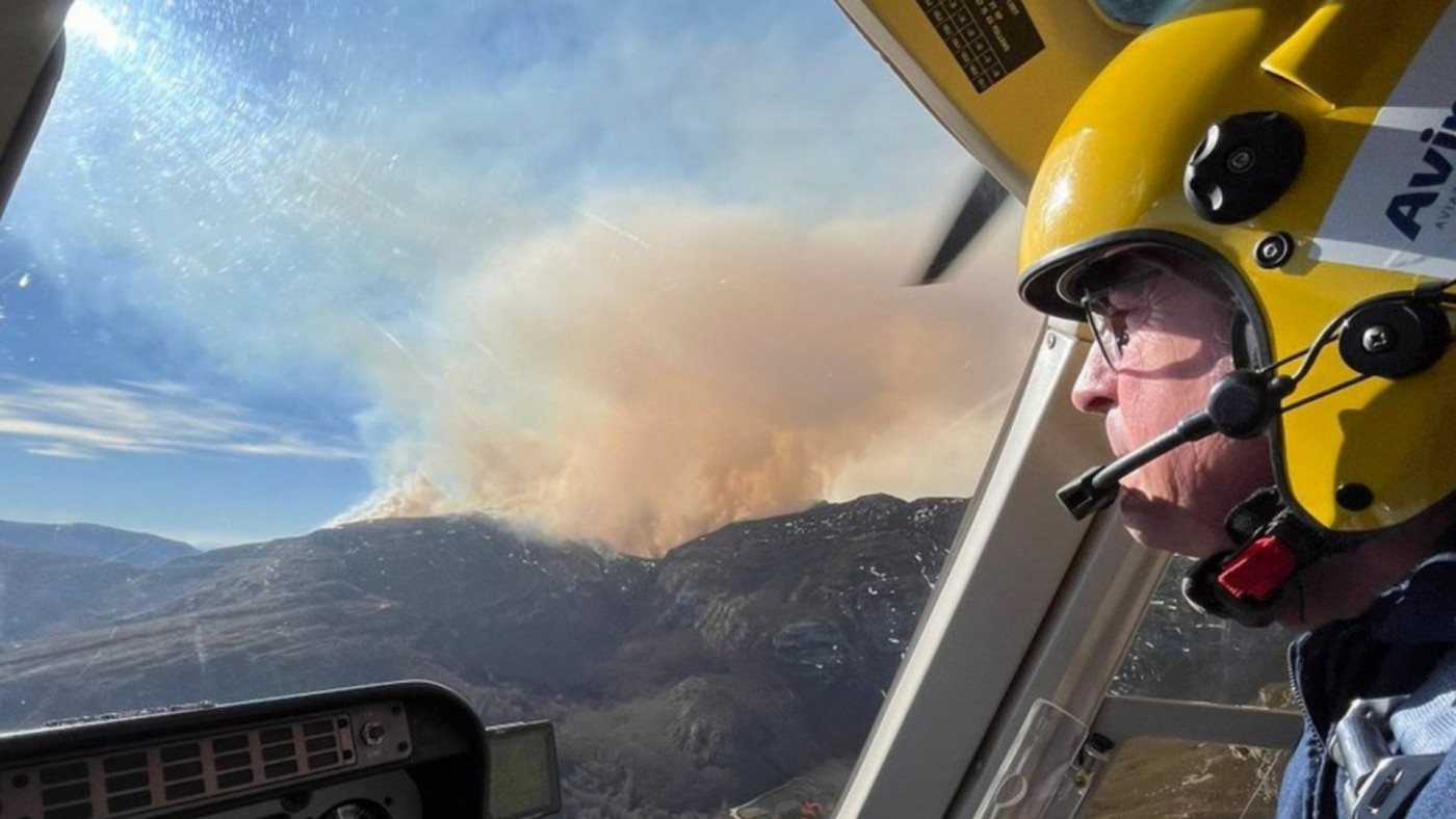 Los pilotos forestales inician una huelga hasta el 31 de enero