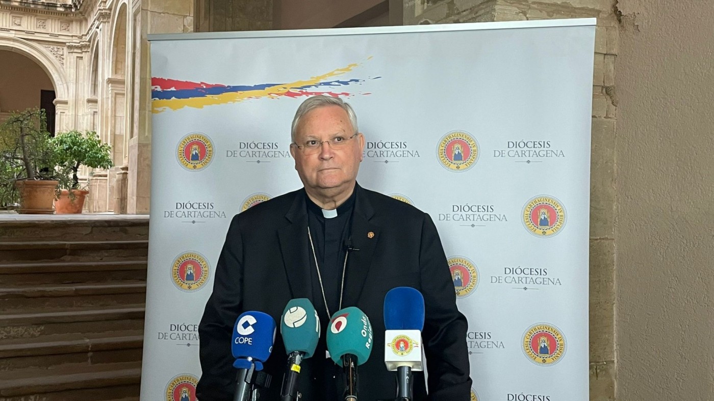Lorca Planes: "Esta Iglesia de Cartagena estará unida a León XIV"