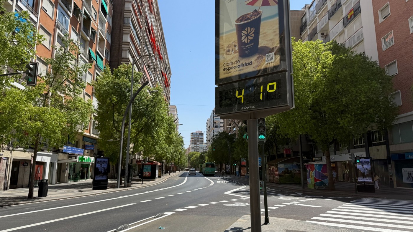 Elevan a naranja el aviso por altas temperaturas en Murcia