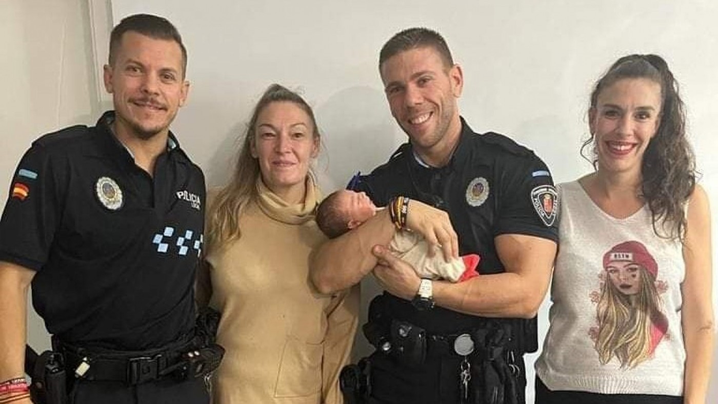 Policía Local de Cehegín colabora con sanitarios en el nacimiento de un bebé