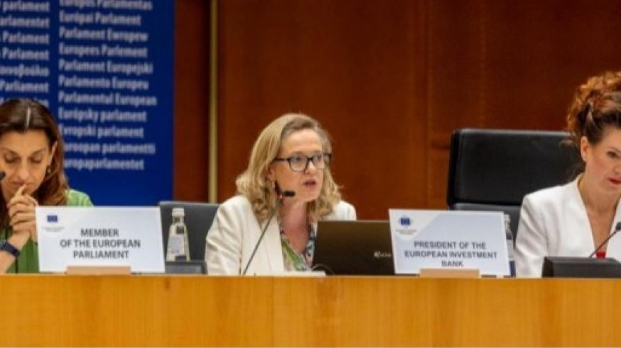 Calviño afirma que la Región de Murcia no ha presentado proyectos de vivienda para optar a financiación del BEI