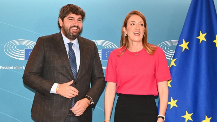 López Miras pide en Bruselas que se concrete la financiación europea de la PAC a partir de 2028