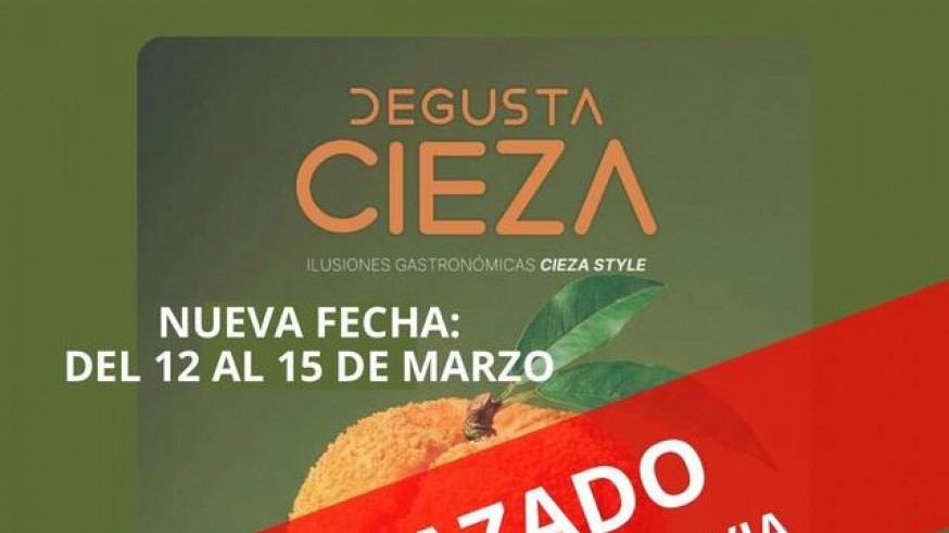 La Dana obliga a aplazar la feria gastronómica "Degusta Cieza" al fin de semana del 12 al 15 de marzo