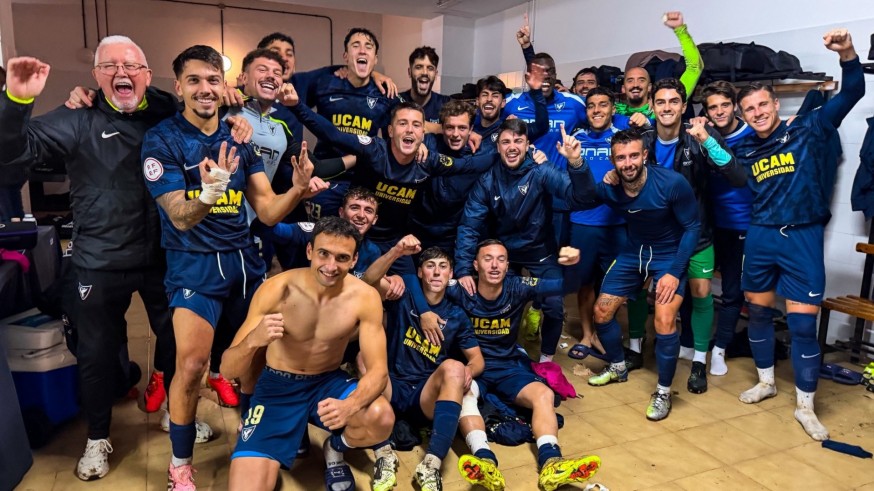 El UCAM CF gana en Huelva y se coloca segundo
