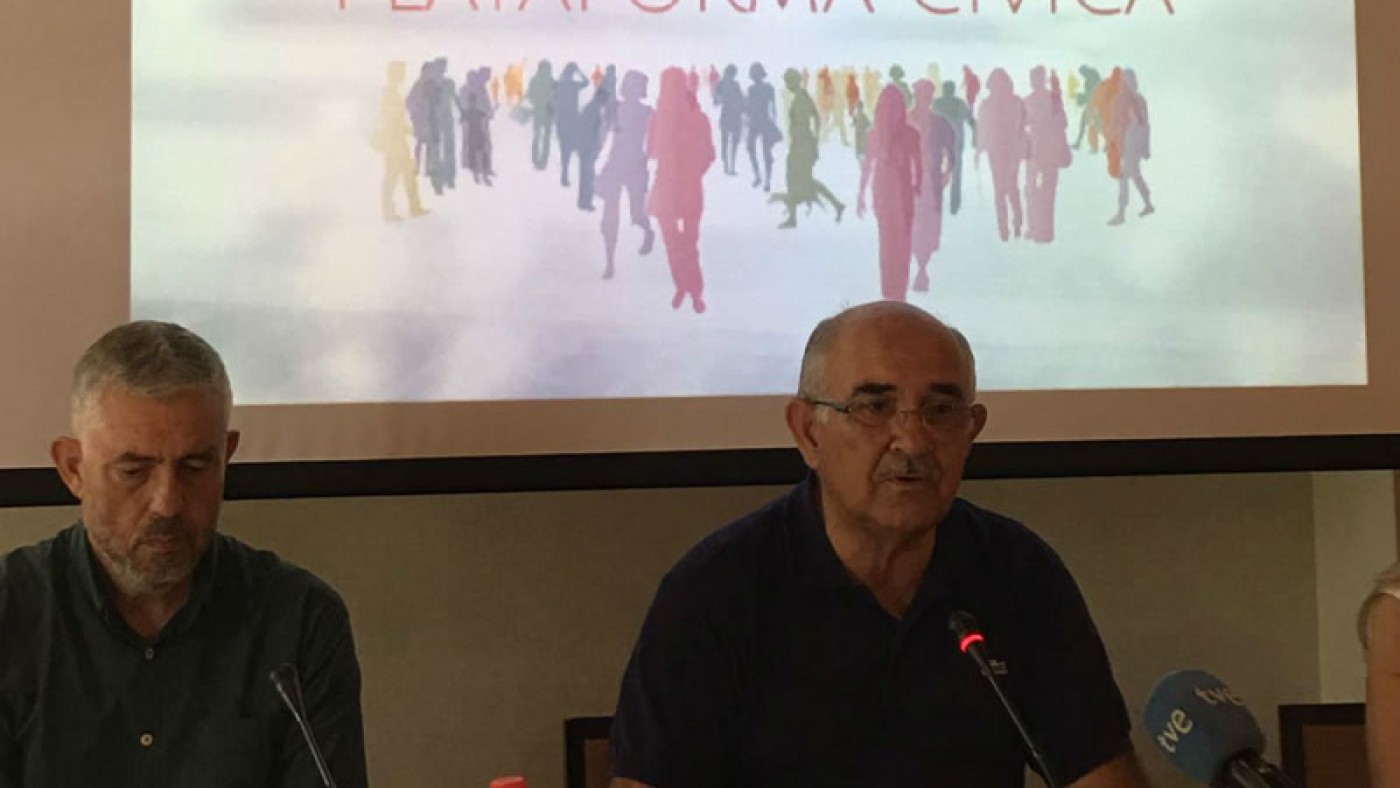 Alberto Garre en rueda de prensa