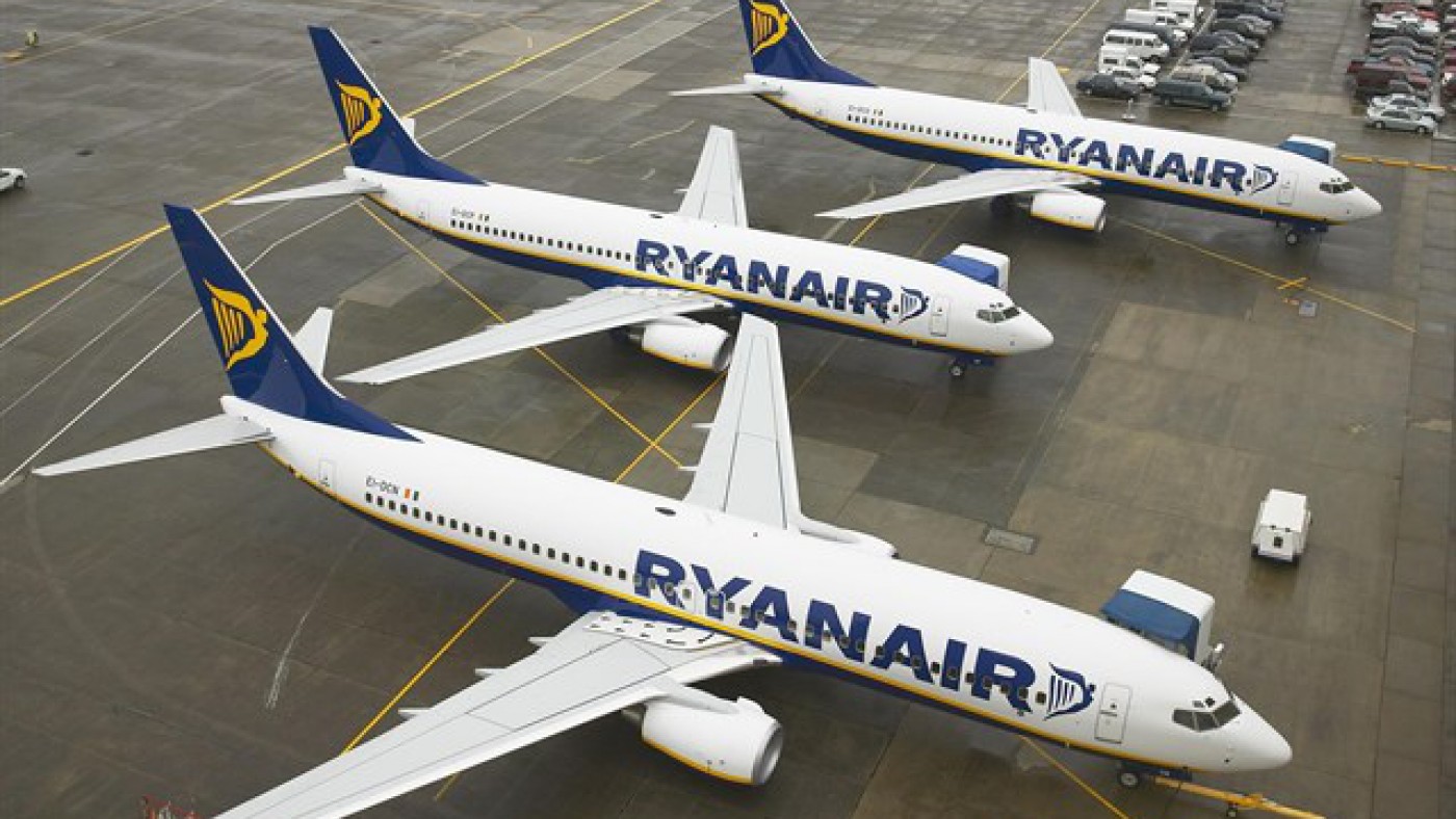 Flota de aviones de Ryanair