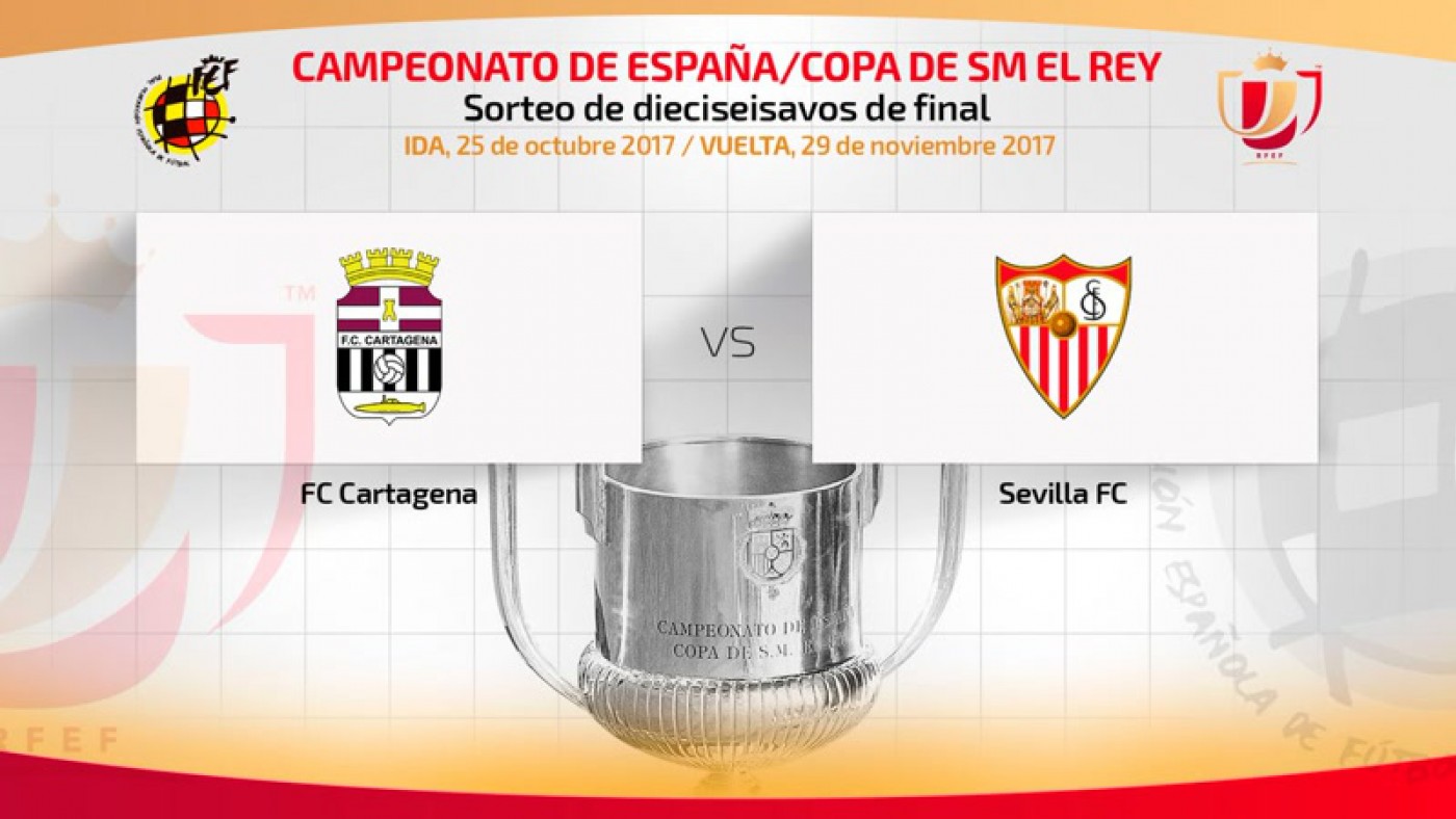 FC Cartagena - Sevilla FC, en Copa del Rey