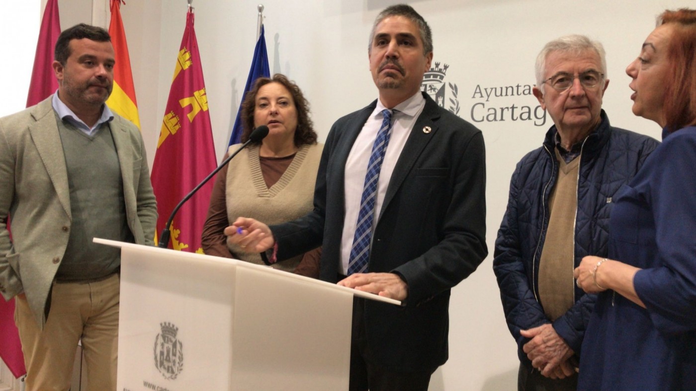 Movimiento Ciudadano acusa de electoralismo las obras del puerto de Cartagena y señala a su director como un cargo al servicio del PP