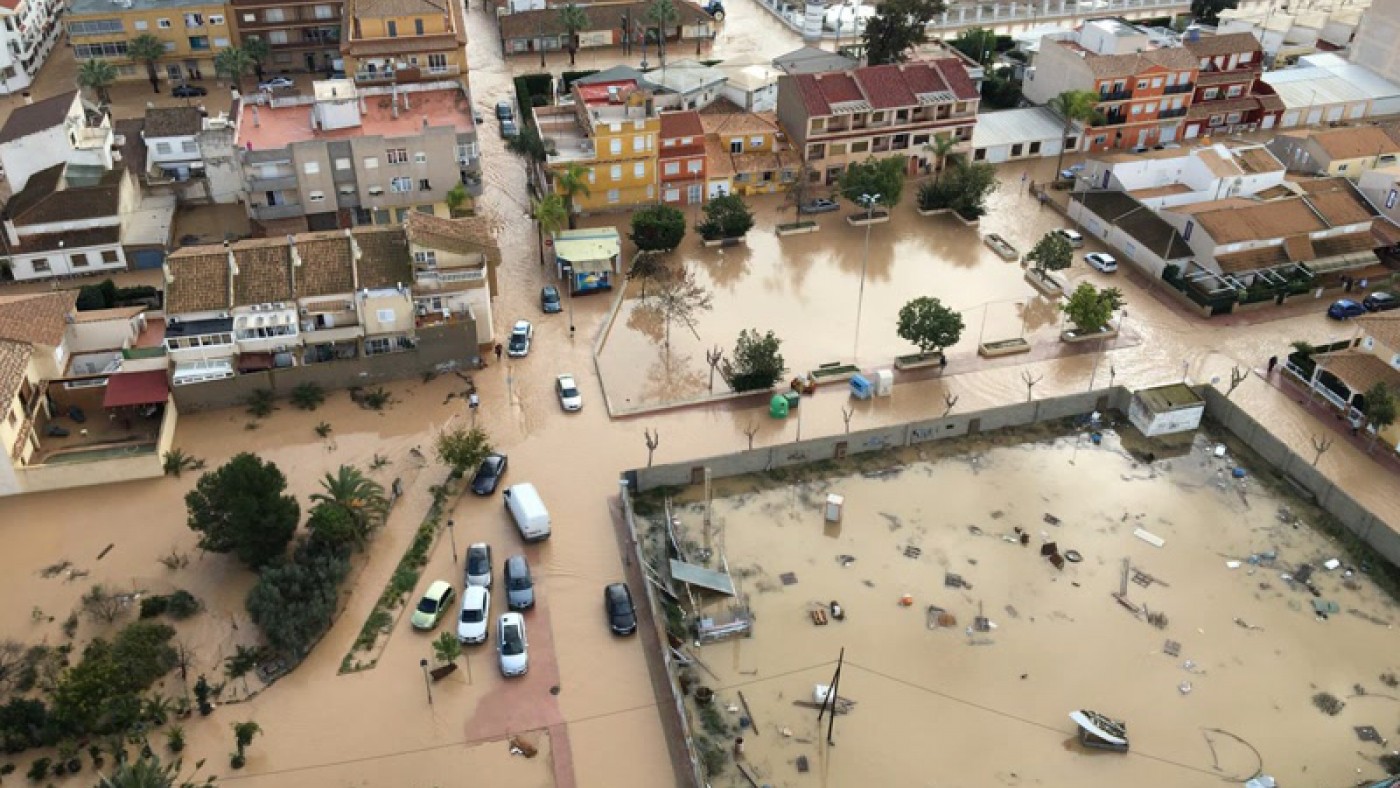 VÍDEO. Exigen a la CHS actuaciones de mejora sobre ramblas para evitar inundaciones en Los Alcázares