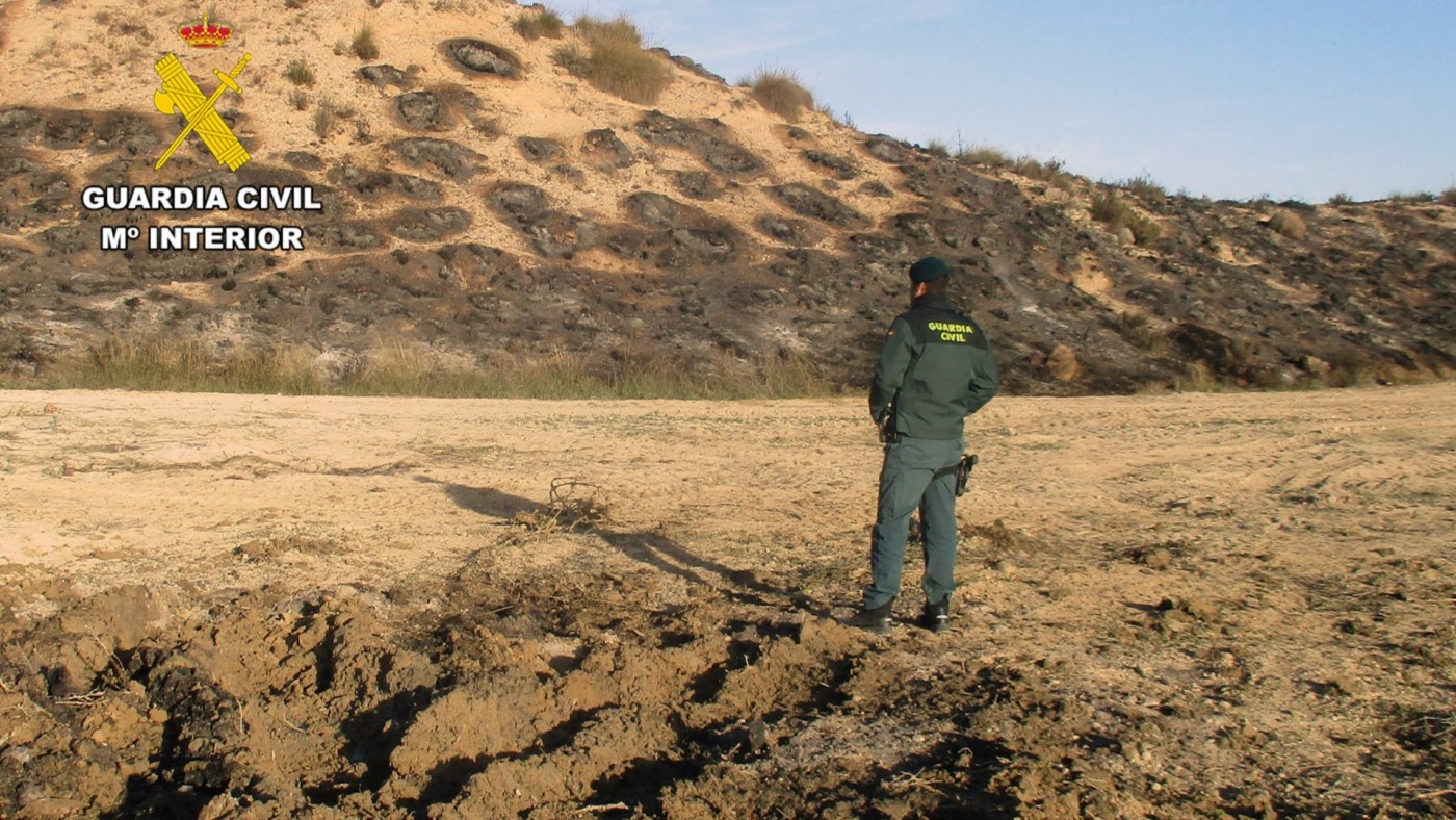 Identifican al presunto autor de un incendio en Zarcilla de Ramos por negligencia en la quema de residuos