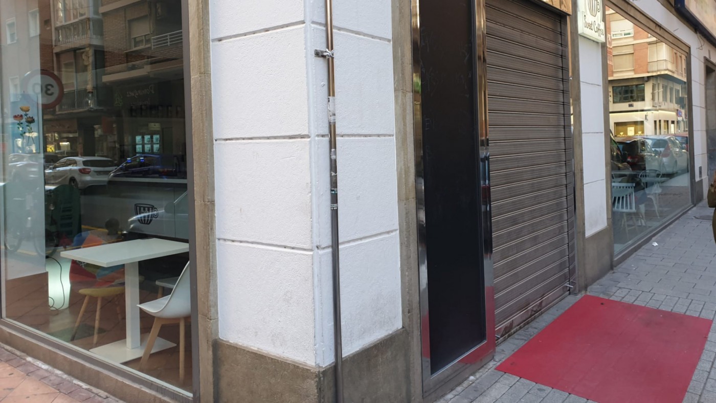 Negocio de hostelería cerrado en Murcia