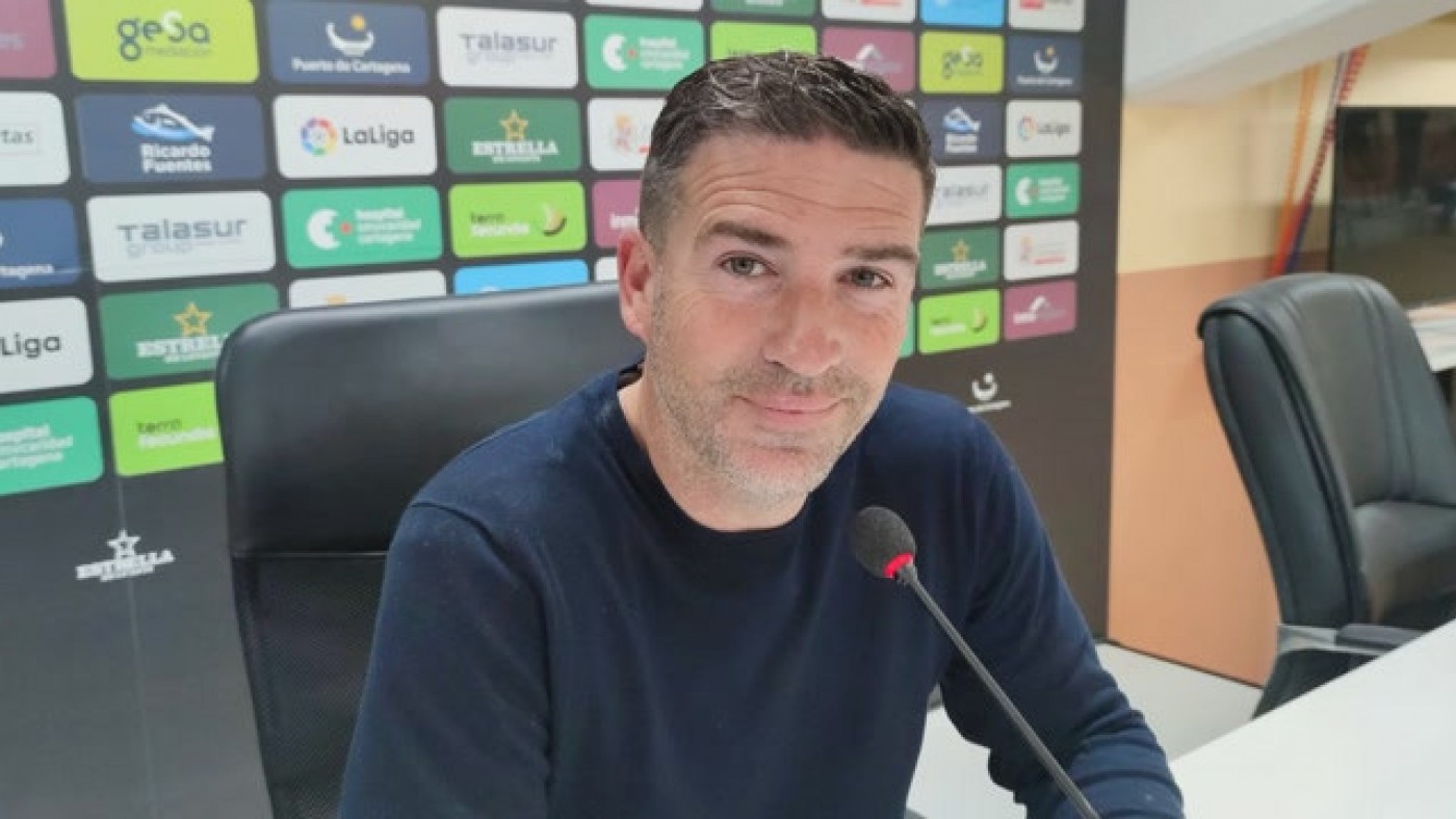 Luis Carrión: "Espero que el equipo mantenga en Ibiza el nivel del partido de la primera vuelta"
