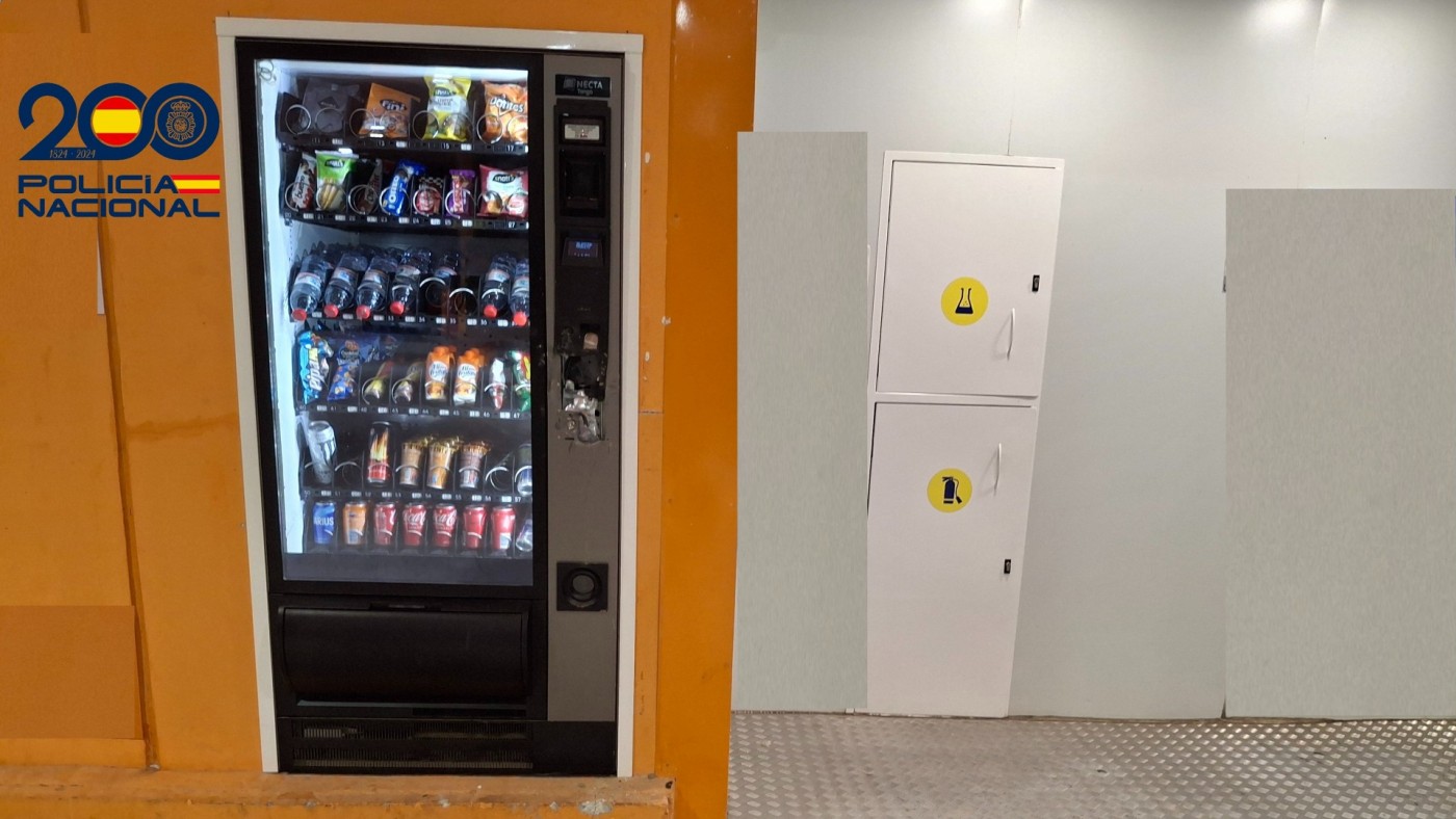 Detenido en Murcia tras fracturar una máquina expendedora en una gasolinera