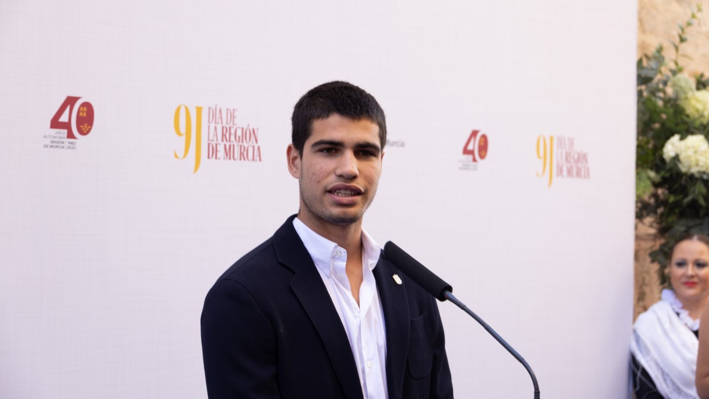 Alcaraz: "Me siento cómodo jugando en Wimbledon"