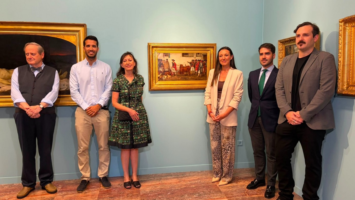 El Museo de Bellas Artes de Murcia incorpora el lienzo 'Venta de novillos' de Eduardo Rosales