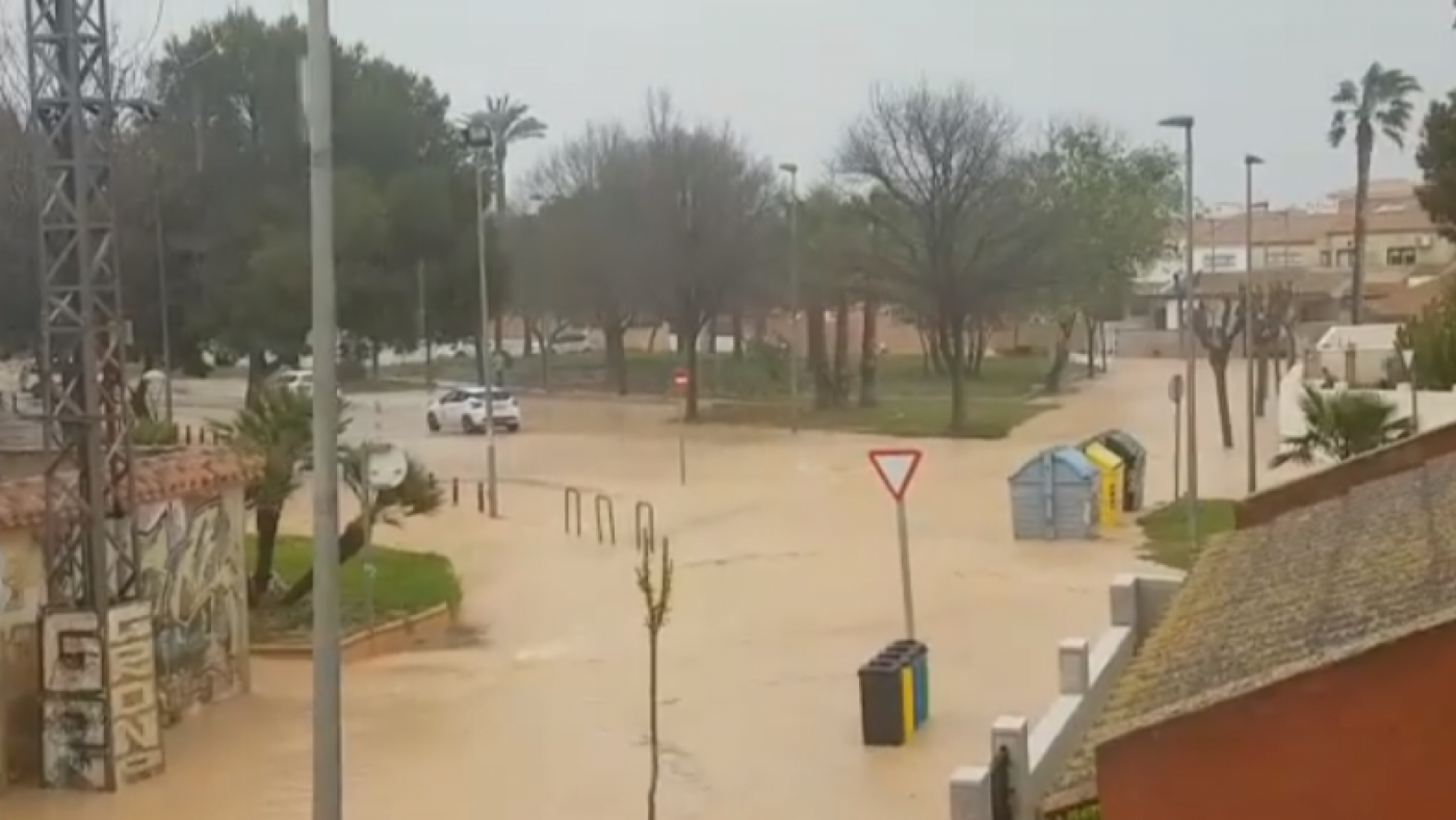Los Alcázares vuelve a inundarse tras las últimas lluvias 