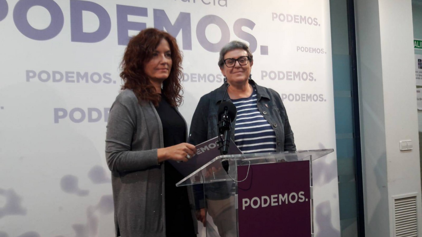 Mª Angeles García, diputada de Podemos