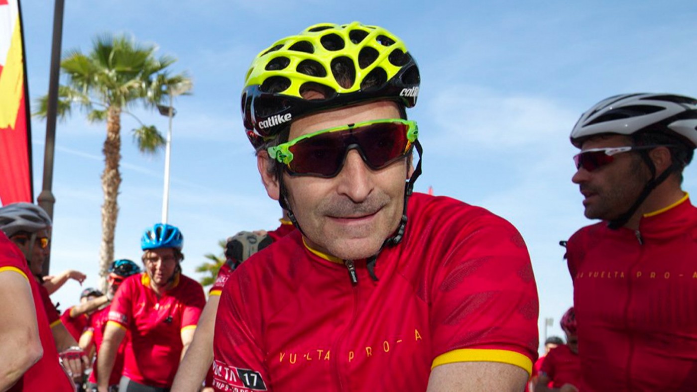 Fernando Escartín, director técnico de la Vuelta Ciclista a España