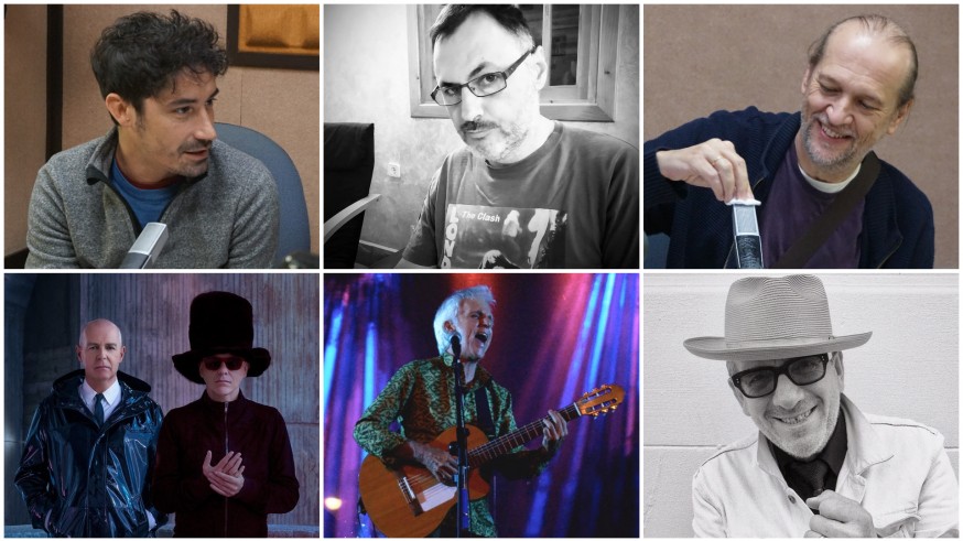 Fran Ropero, Juan Antonio Sánchez JASS, Román García, Pet Shop Boys, Kiko Veneno y Elvis Costello