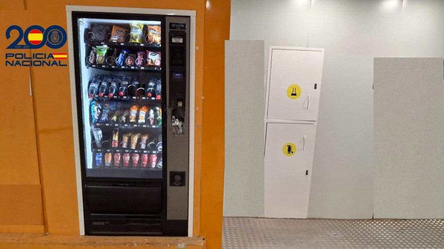 Detenido en Murcia tras fracturar una máquina expendedora en una gasolinera