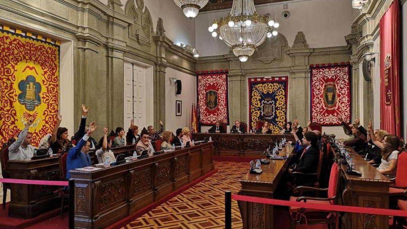 Pleno en el ayuntamiento de Cartagena