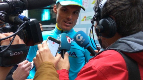 Luis León Sánchez, tras ganar la Vuelta a Murcia de este año